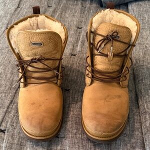 UGG Men's Brown Leather Boots